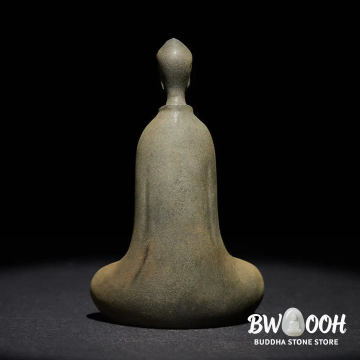 BWOOOH resin Buddha statue - Handmade Sakyamuni Buddha Iron Powd