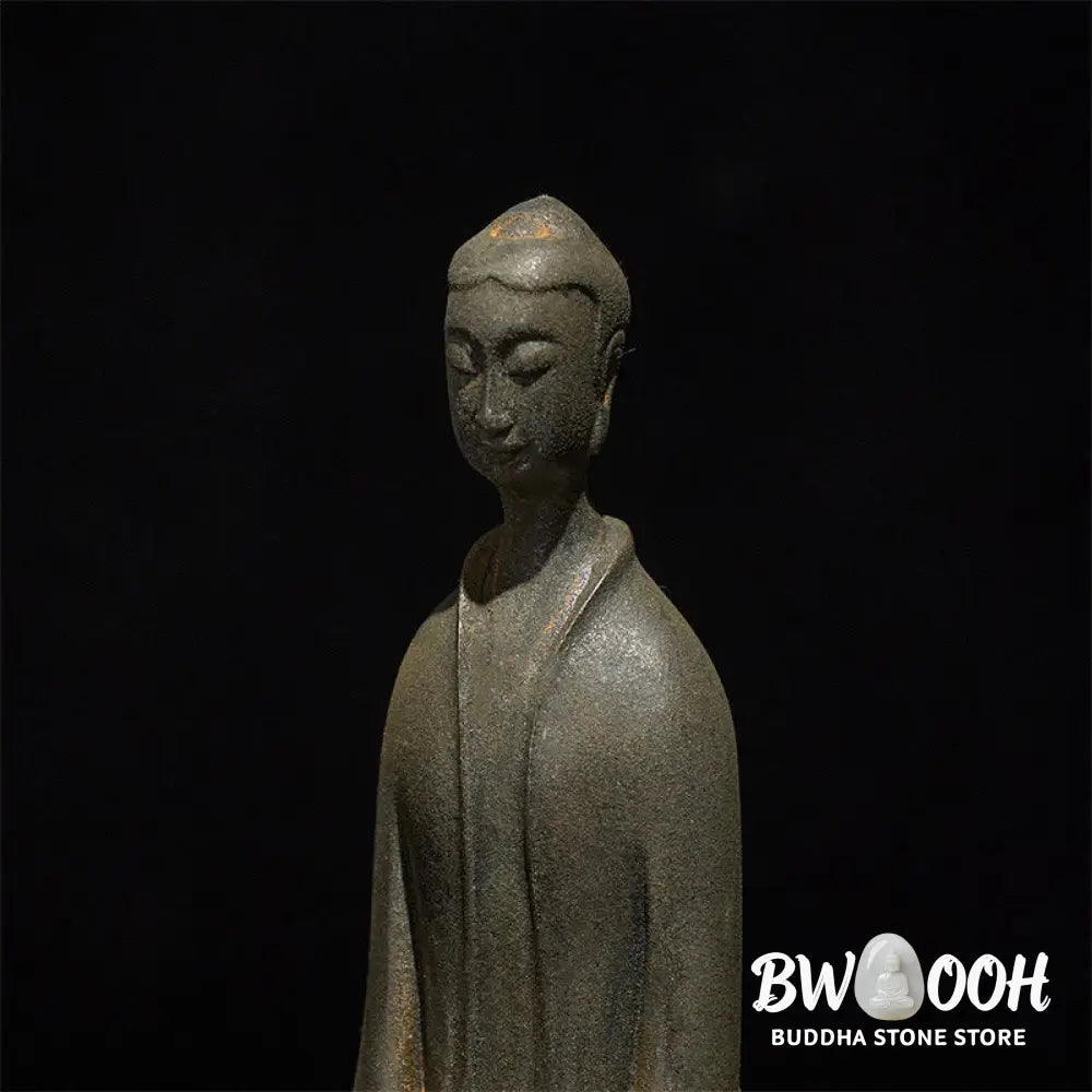 BWOOOH resin Buddha statue - Handmade Sakyamuni Buddha Iron Powd