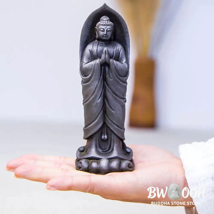 BWOOOH resin Buddha statue - Handmade Sakyamuni Buddha Namaste I