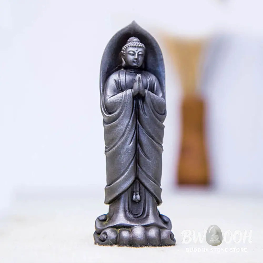BWOOOH resin Buddha statue - Handmade Sakyamuni Buddha Namaste I