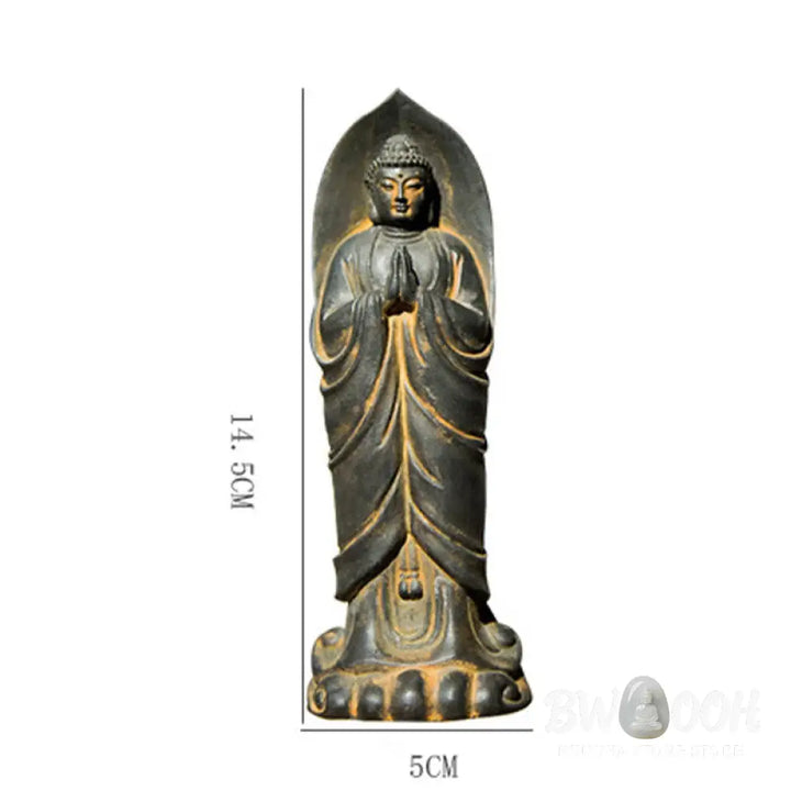 BWOOOH resin Buddha statue - Handmade Sakyamuni Buddha Namaste I