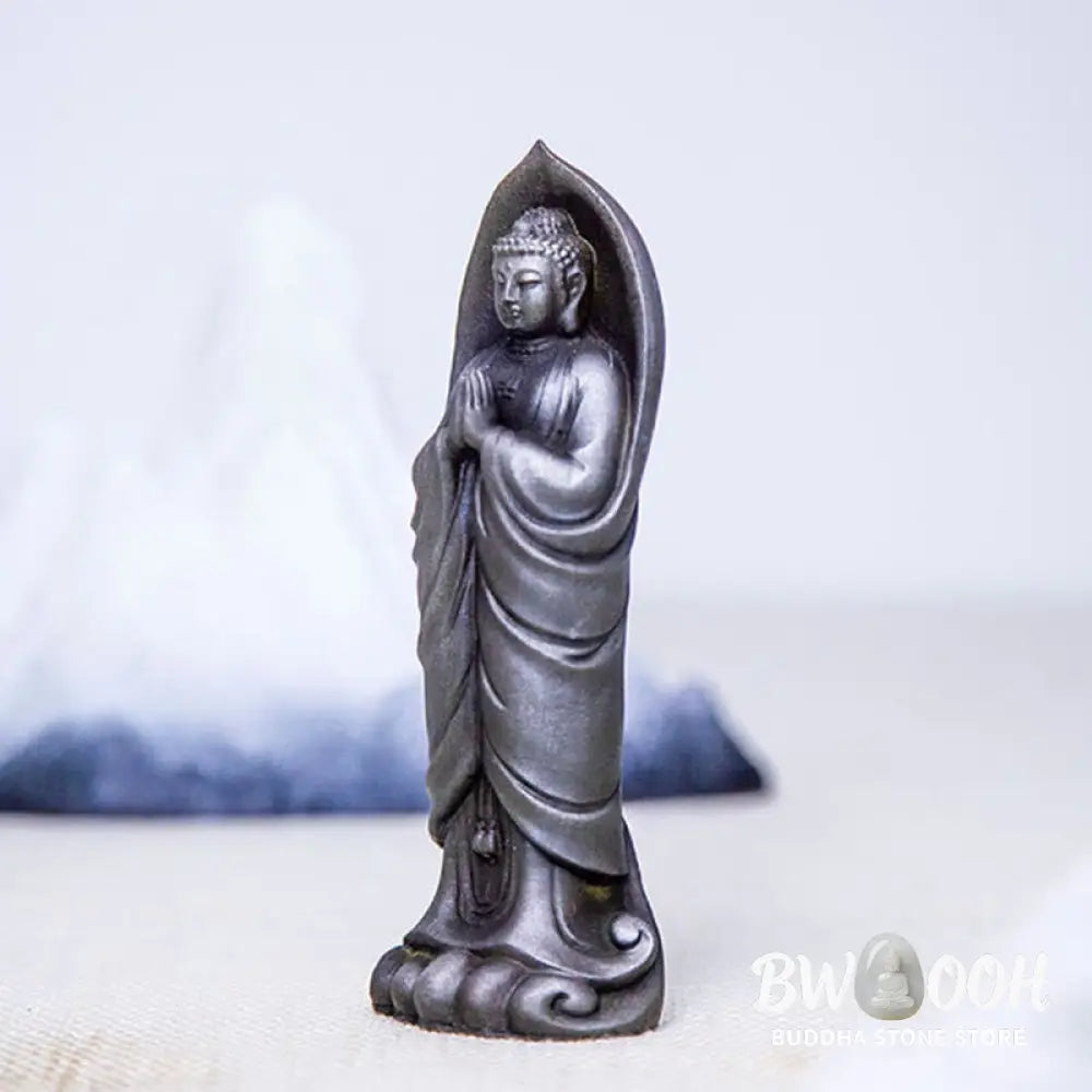 BWOOOH resin Buddha statue - Handmade Sakyamuni Buddha Namaste I