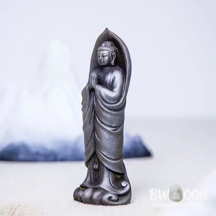 BWOOOH resin Buddha statue - Handmade Sakyamuni Buddha Namaste I