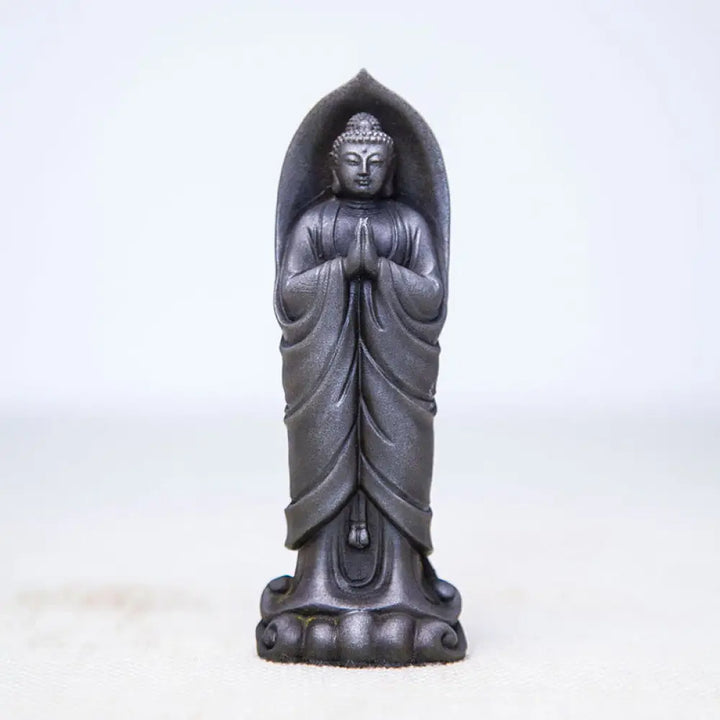 BWOOOH resin Buddha statue - Handmade Sakyamuni Buddha Namaste I