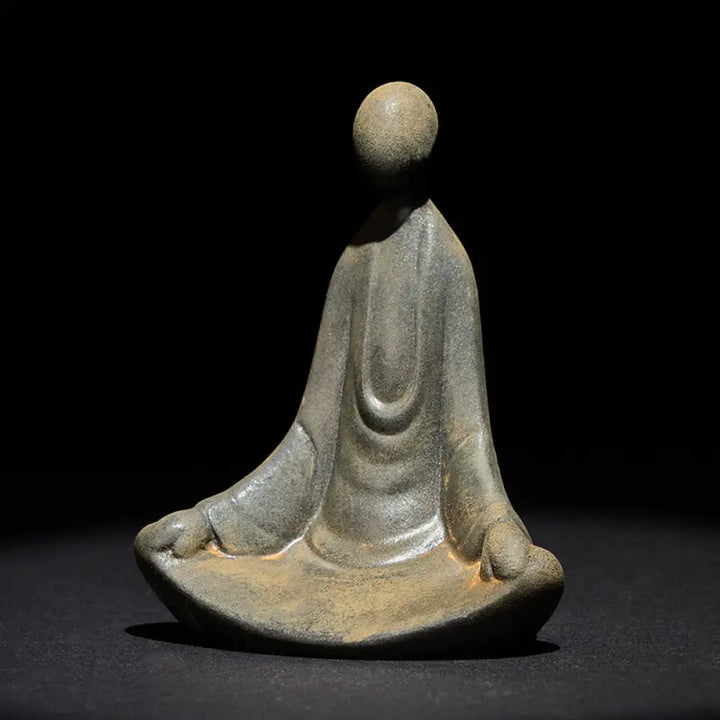 BWOOOH resin Buddha statue - Handmade Sitting Formless Buddha Ir
