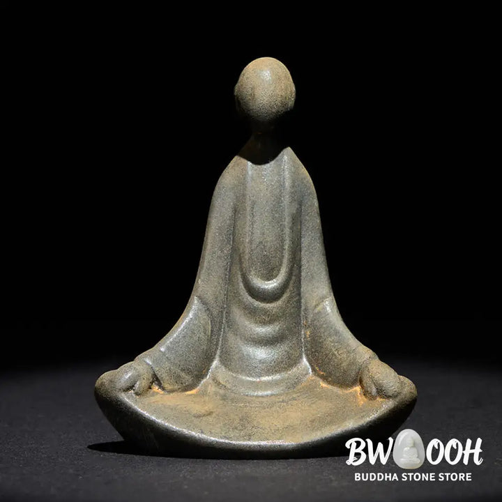 BWOOOH resin Buddha statue - Handmade Sitting Formless Buddha Ir