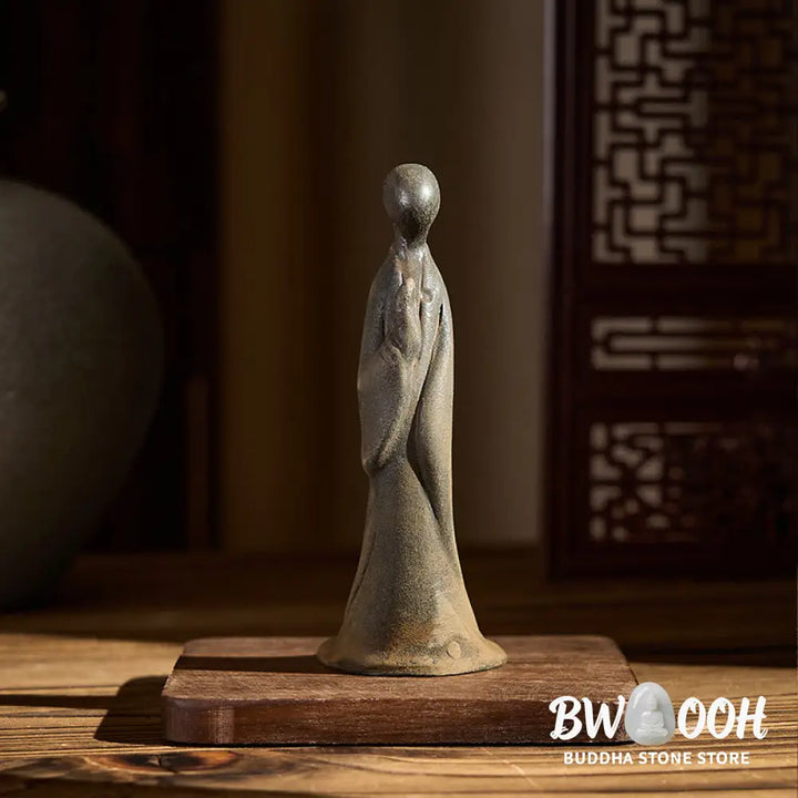 BWOOOH resin Buddha statue - Handmade Standing Formless Buddha I