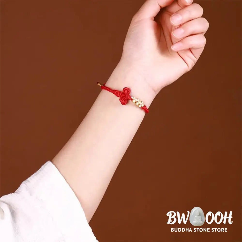 Buddha Stones Handmade Wenchang Knot Luck Strength Braided Rope Bracelet - BWOOOH - Bracelet