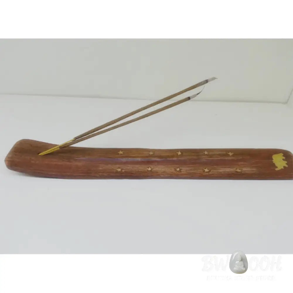 BWOOOH handcrafted incense burner - Handmade Wood Incense Burner Decora