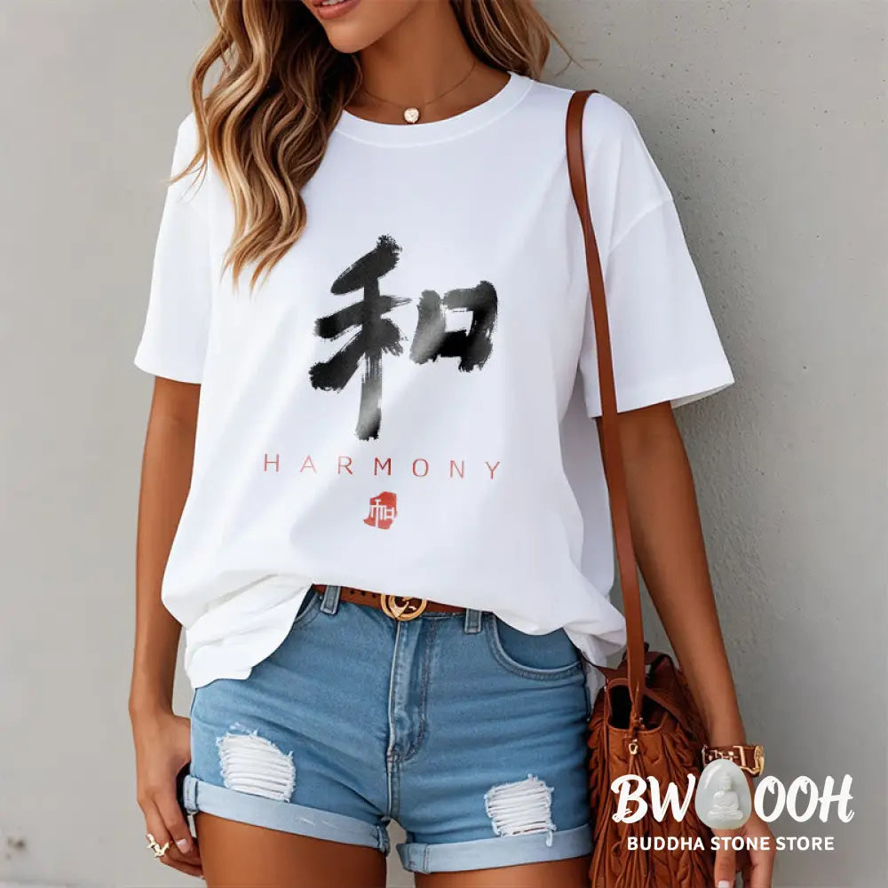 Buddha Stones He Harmony Tee T-shirt - T-Shirts