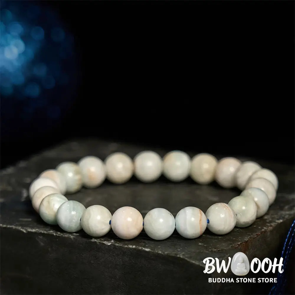 Buddha Stones Hemimorphite Calm Energy Bracelet - BWOOOH - Hemimorphite(Wrist Circumference: 14-16cm) - Bracelet
