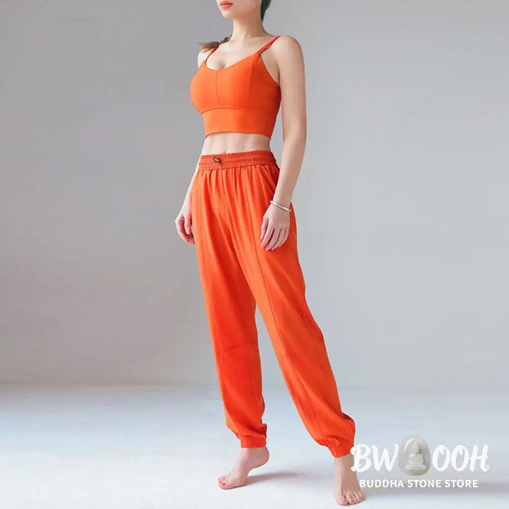BWOOOH printed yoga pants - High Waist Fitness Yoga Sports Jogger Tr