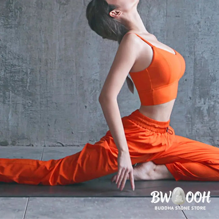 BWOOOH printed yoga pants - High Waist Fitness Yoga Sports Jogger Tr