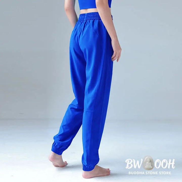 BWOOOH printed yoga pants - High Waist Fitness Yoga Sports Jogger Tr
