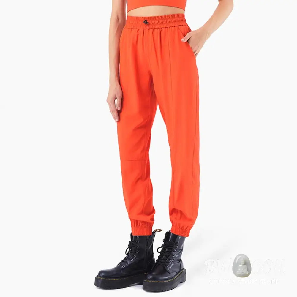 BWOOOH printed yoga pants - High Waist Fitness Yoga Sports Jogger Tr