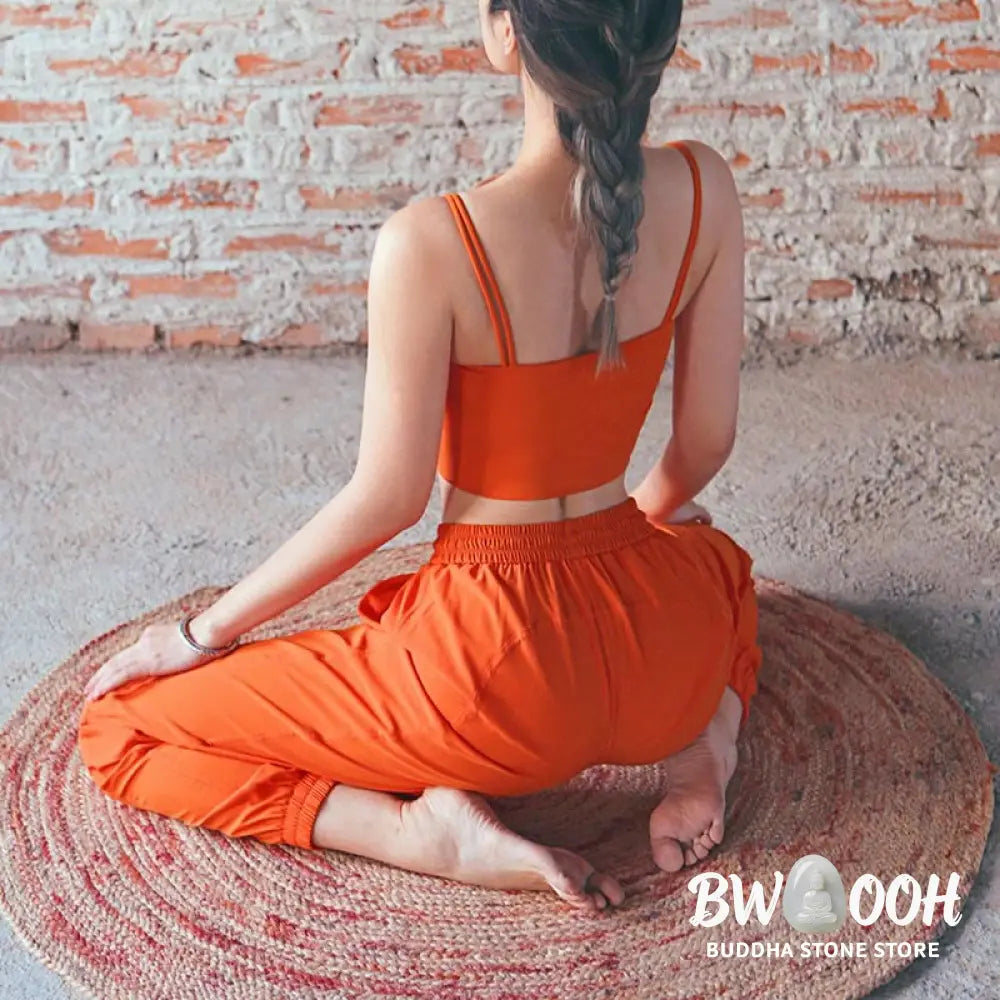 BWOOOH printed yoga pants - High Waist Fitness Yoga Sports Jogger Tr