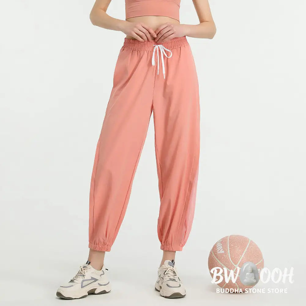 BWOOOH printed yoga pants - High Waist Loose Fitness Yoga Sports Tra