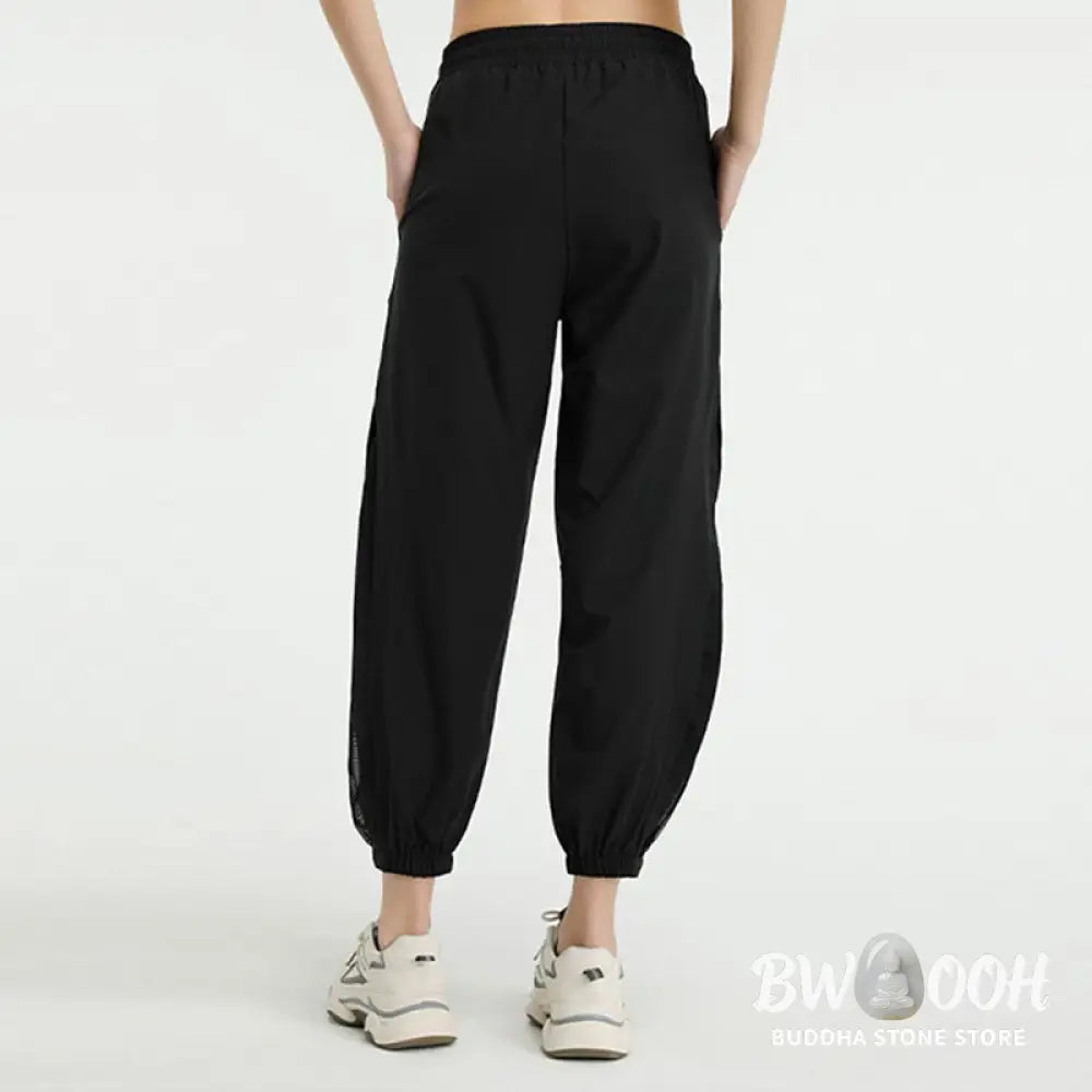 BWOOOH printed yoga pants - High Waist Loose Fitness Yoga Sports Tra