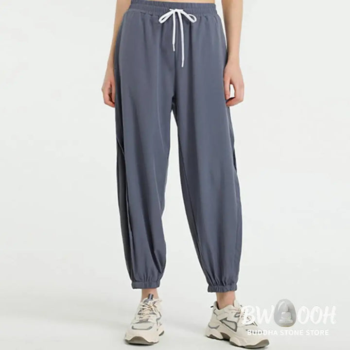 BWOOOH printed yoga pants - High Waist Loose Fitness Yoga Sports Tra
