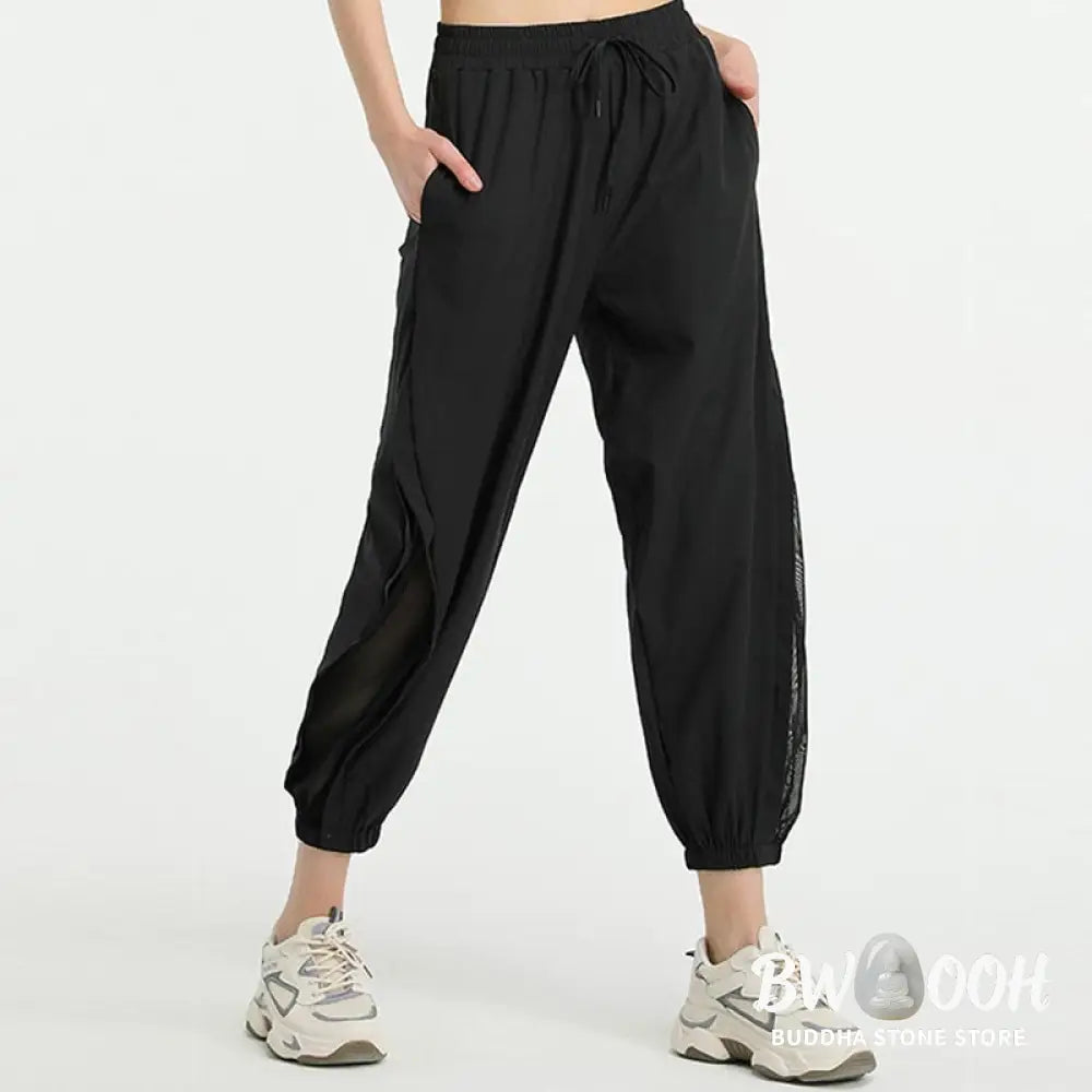 BWOOOH printed yoga pants - High Waist Loose Fitness Yoga Sports Tra