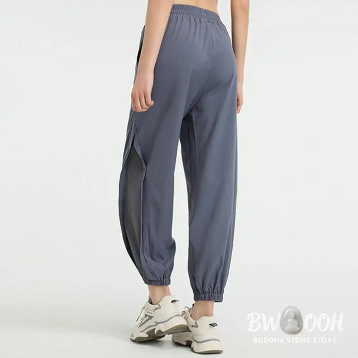BWOOOH printed yoga pants - High Waist Loose Fitness Yoga Sports Tra