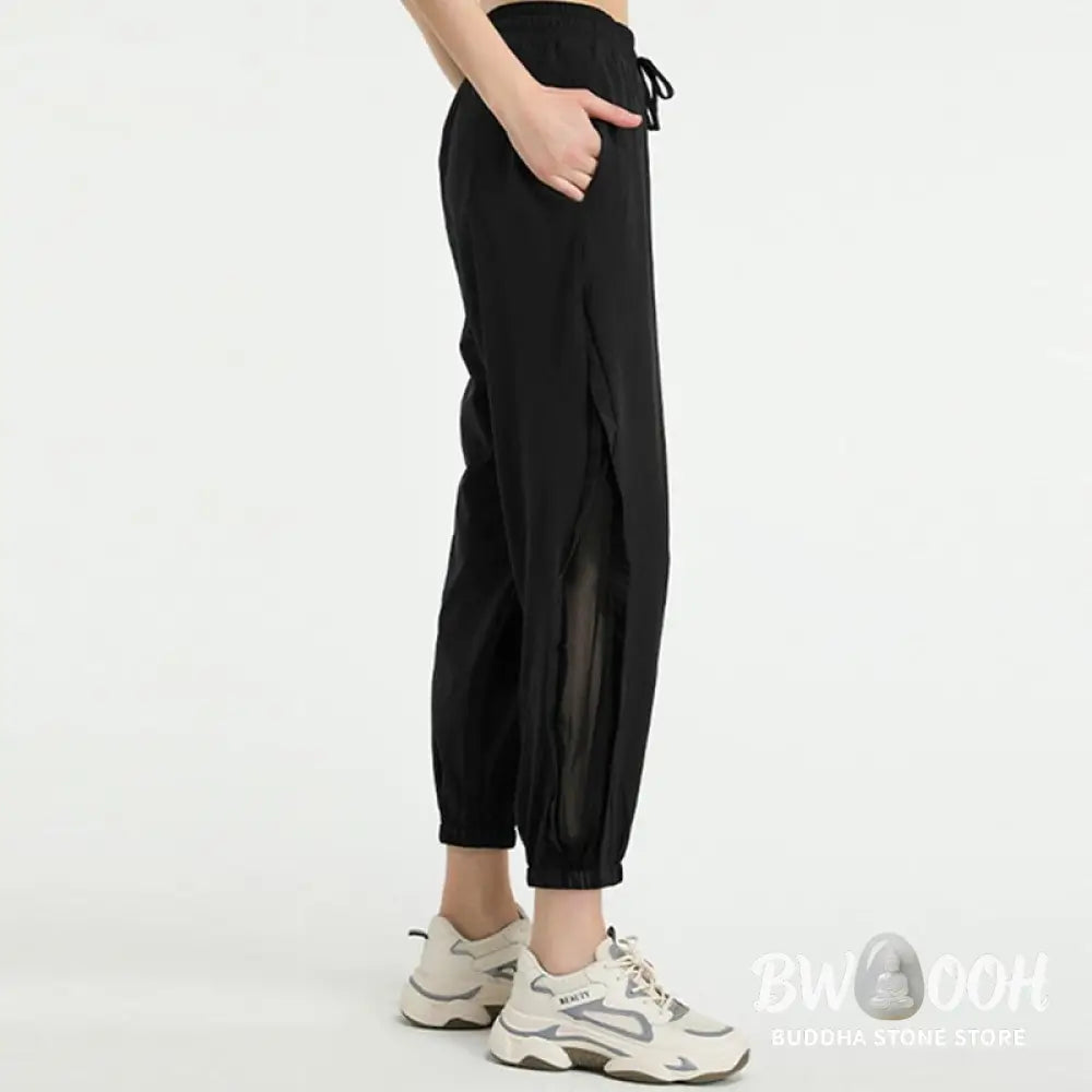 BWOOOH printed yoga pants - High Waist Loose Fitness Yoga Sports Tra