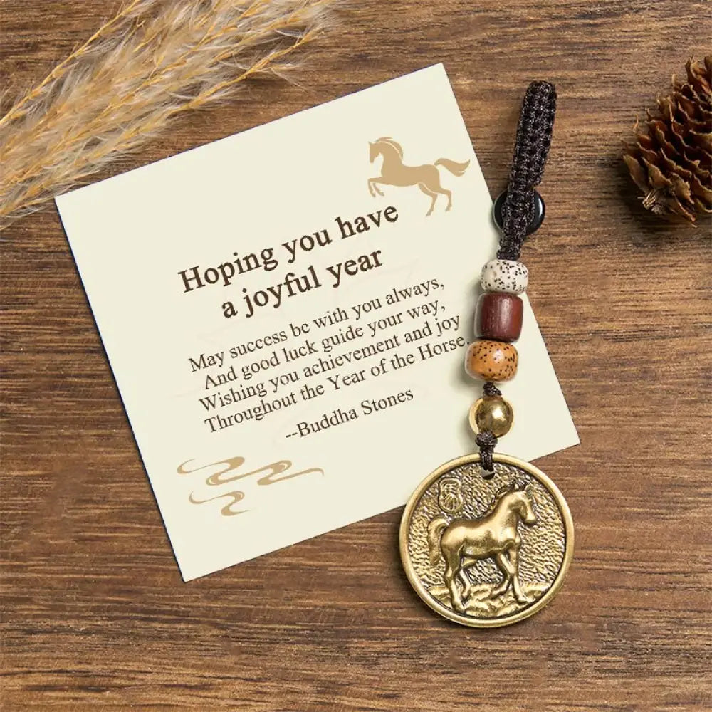 BWOOOH "Hoping You Have a Joyful Year" Year of the Horse 