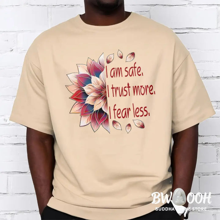 Buddha Stones I Am Safe Tee T-shirt - T-Shirts