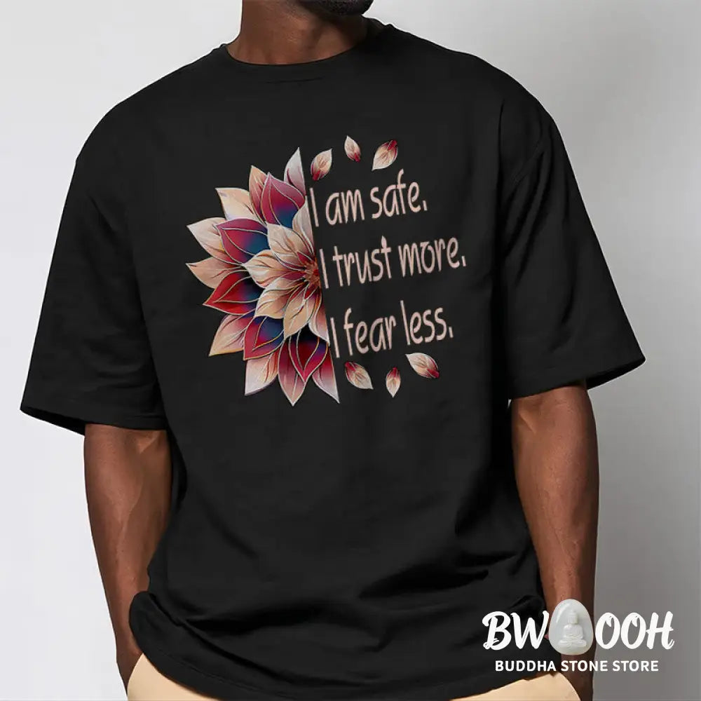 Buddha Stones I Am Safe Tee T-shirt - T-Shirts