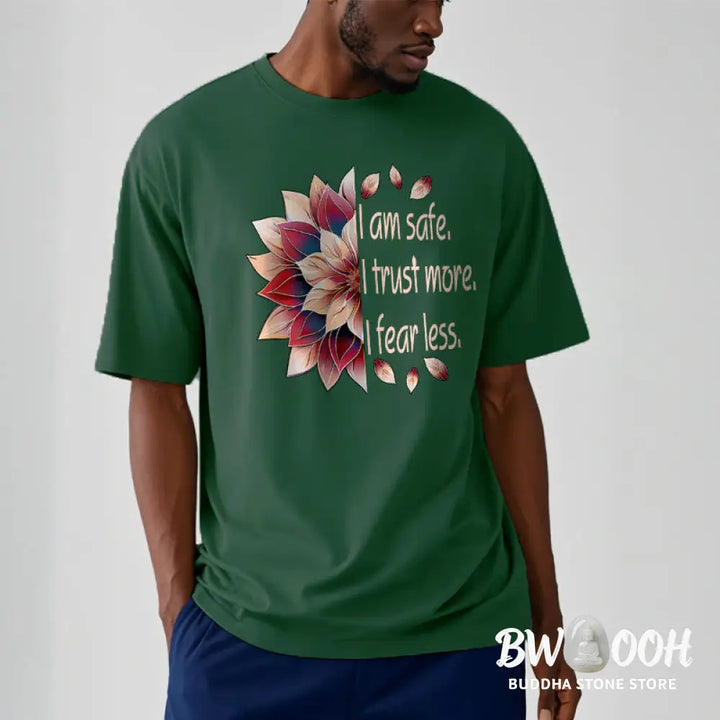 Buddha Stones I Am Safe Tee T-shirt - T-Shirts