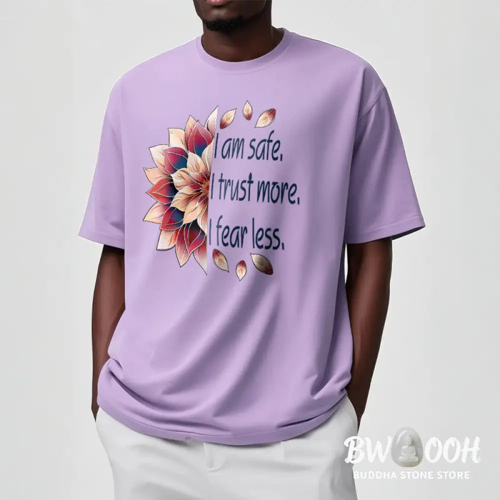 Buddha Stones I Am Safe Tee T-shirt - T-Shirts