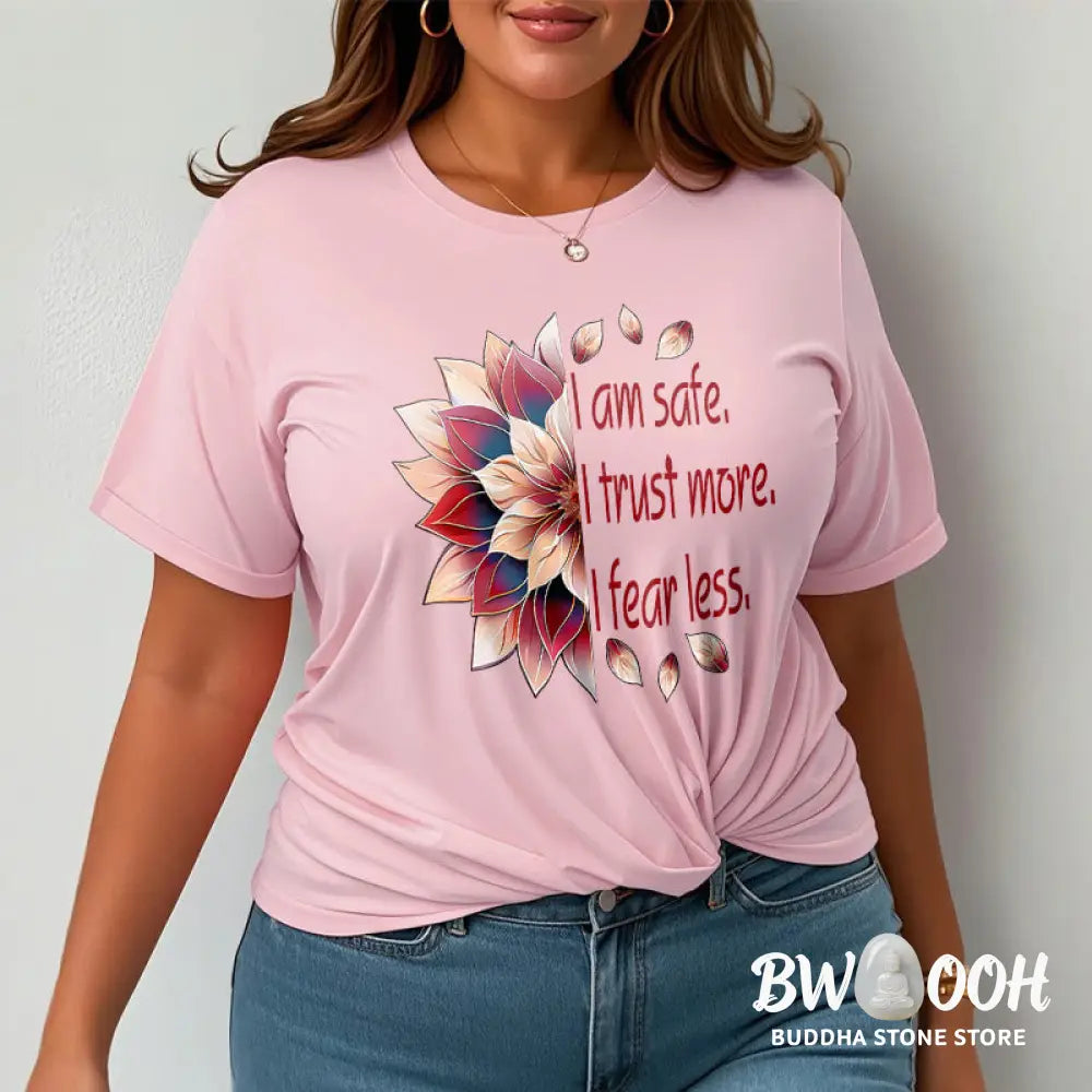 Buddha Stones I Am Safe Tee T-shirt - T-Shirts