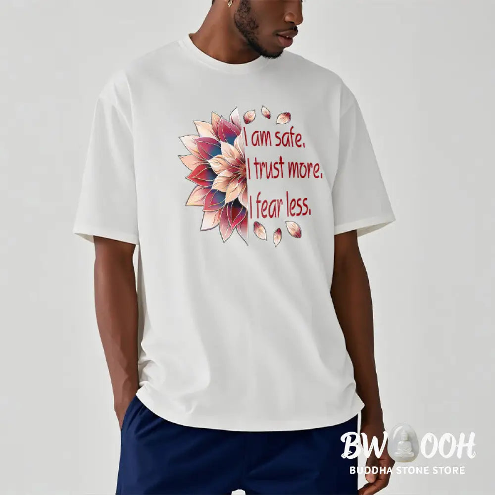 Buddha Stones I Am Safe Tee T-shirt - T-Shirts
