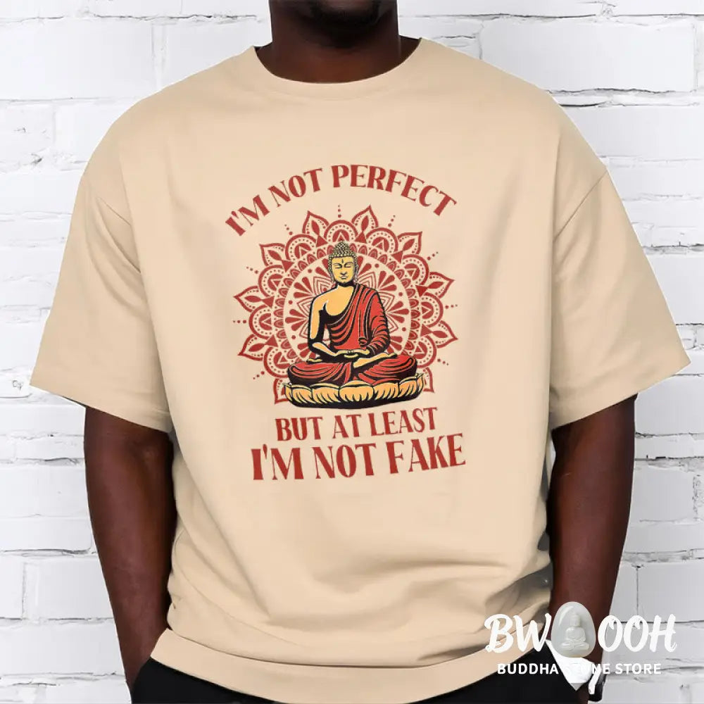 Buddha Stones I’m Not Perfect Tee T-shirt - T-Shirts