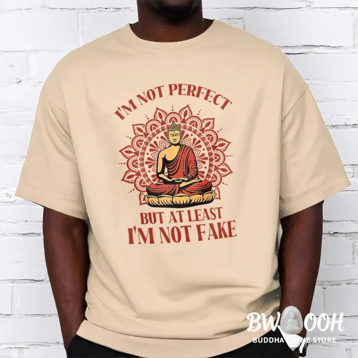 Buddha Stones I’m Not Perfect Tee T-shirt - T-Shirts
