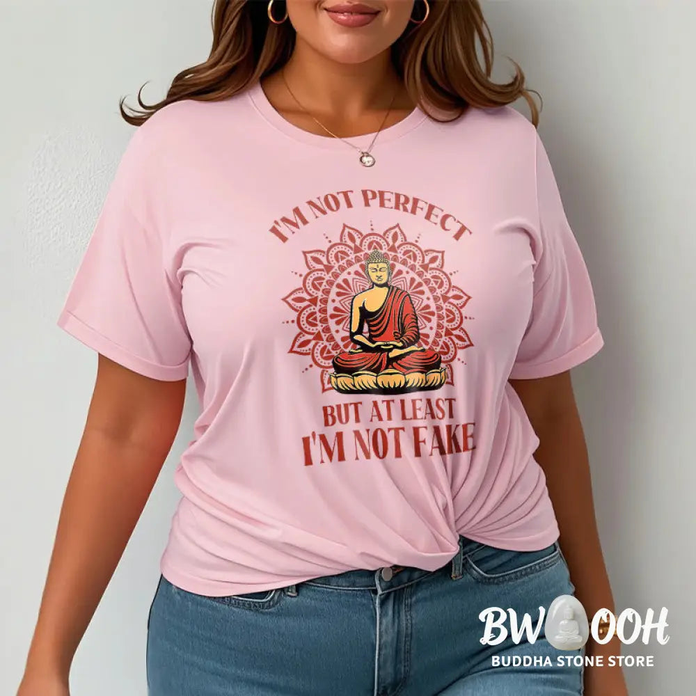 Buddha Stones I’m Not Perfect Tee T-shirt - T-Shirts