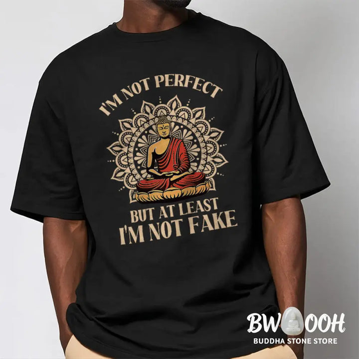 Buddha Stones I’m Not Perfect Tee T-shirt - T-Shirts