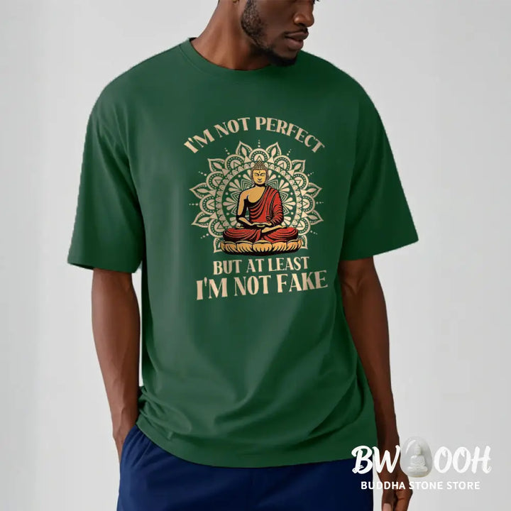 Buddha Stones I’m Not Perfect Tee T-shirt - T-Shirts