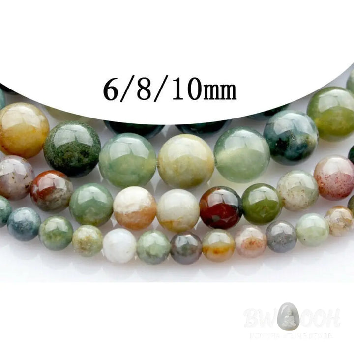 Buddha Stones India Agate Beads Luck Yoga Bracelet - BWOOOH - Bracelet