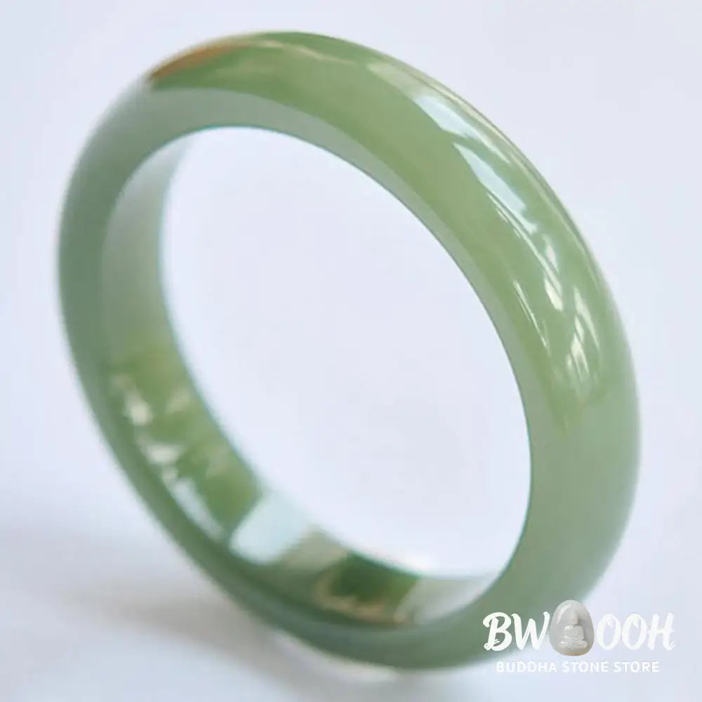 Buddha Stones Jade Abundance Blessing Bangle Bracelet - BWOOOH - Bracelet &amp; Bangle