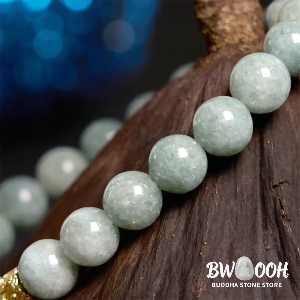 Buddha Stones Jade Abundance Flower Bracelet - BWOOOH - Jade(Wrist Circumference: 14-16cm) - Bracelet