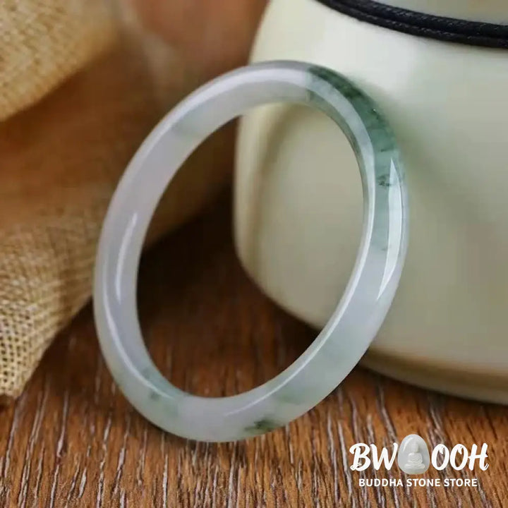 BWOOOH Jade Abundance Luck Blessing Bracelet Bangle | natural stone spiritual bracelet for healing and mindful living