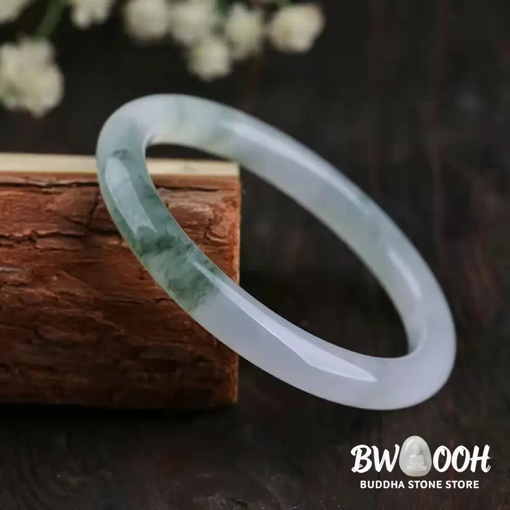 BWOOOH Jade Abundance Luck Blessing Bracelet Bangle | natural stone spiritual bracelet for healing and mindful living