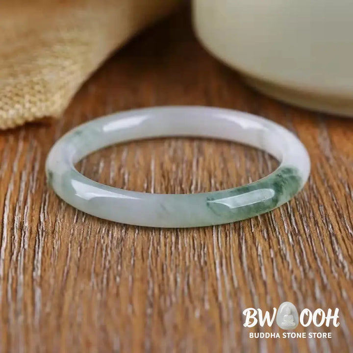 BWOOOH Jade Abundance Luck Blessing Bracelet Bangle | natural stone spiritual bracelet for healing and mindful living