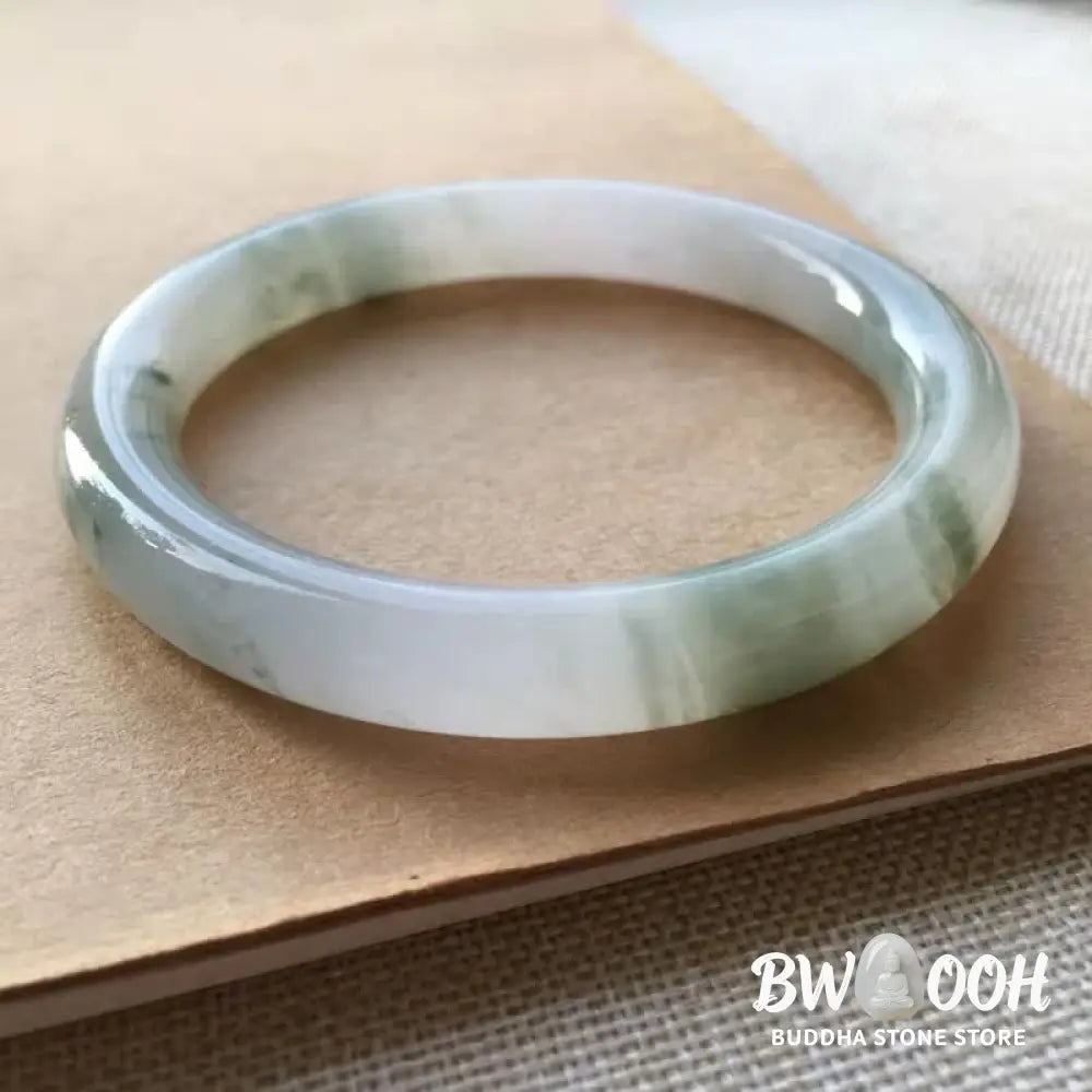 BWOOOH Jade Abundance Luck Blessing Bracelet Bangle | natural stone spiritual bracelet for healing and mindful living