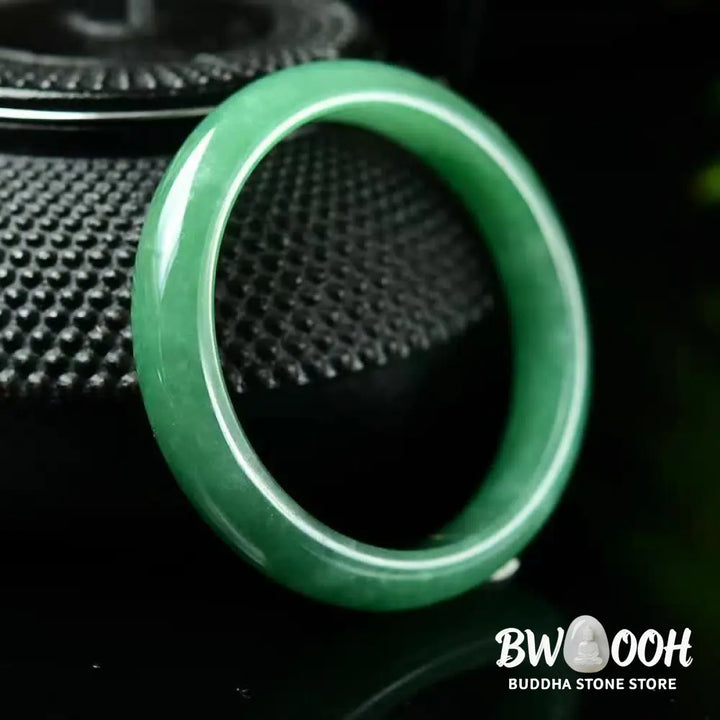 Buddha Stones Jade Healing Abundance Protection Bracelet Bangle - BWOOOH - Bracelet &amp; Bangle