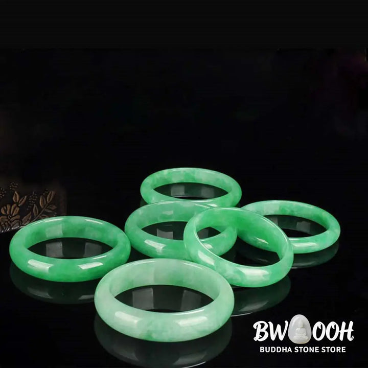 Buddha Stones Jade Healing Abundance Protection Bracelet Bangle - BWOOOH - Bracelet &amp; Bangle