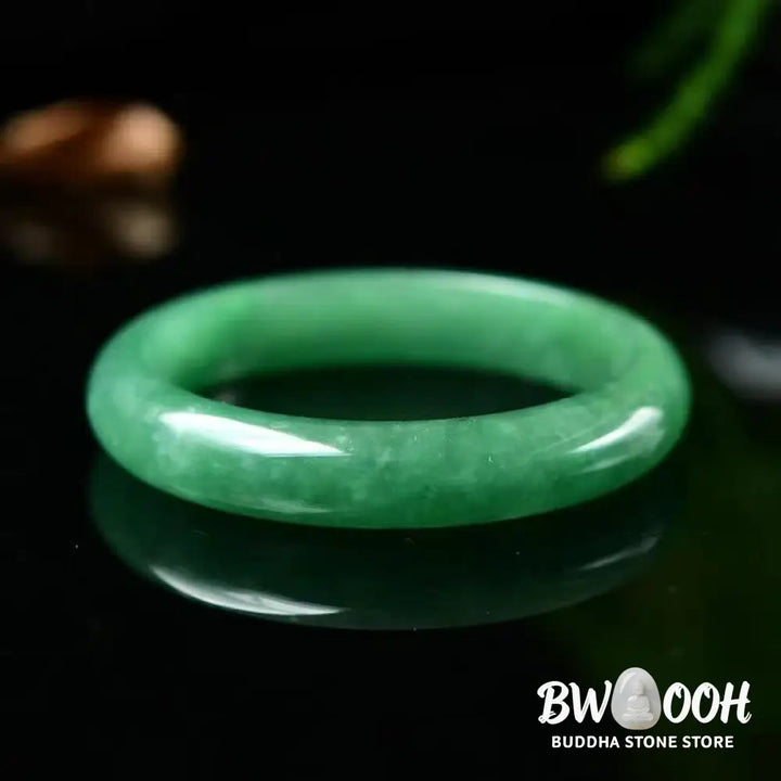 Buddha Stones Jade Healing Abundance Protection Bracelet Bangle - BWOOOH - Bracelet &amp; Bangle