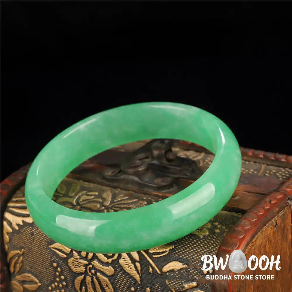 Buddha Stones Jade Healing Abundance Protection Bracelet Bangle - BWOOOH - Bracelet &amp; Bangle