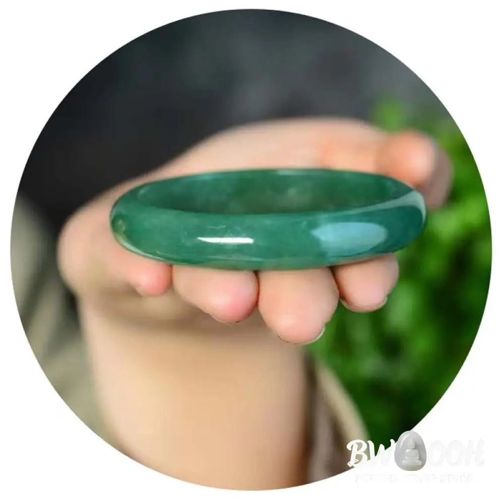 Buddha Stones Jade Healing Abundance Protection Bracelet Bangle - BWOOOH - Bracelet &amp; Bangle